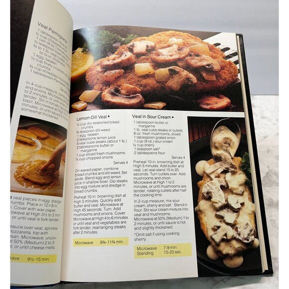 Microwave Cookbook Everyday Dinners in 30 Minutes Vintage 1980 Easy Recipes - Picture 5 of 11